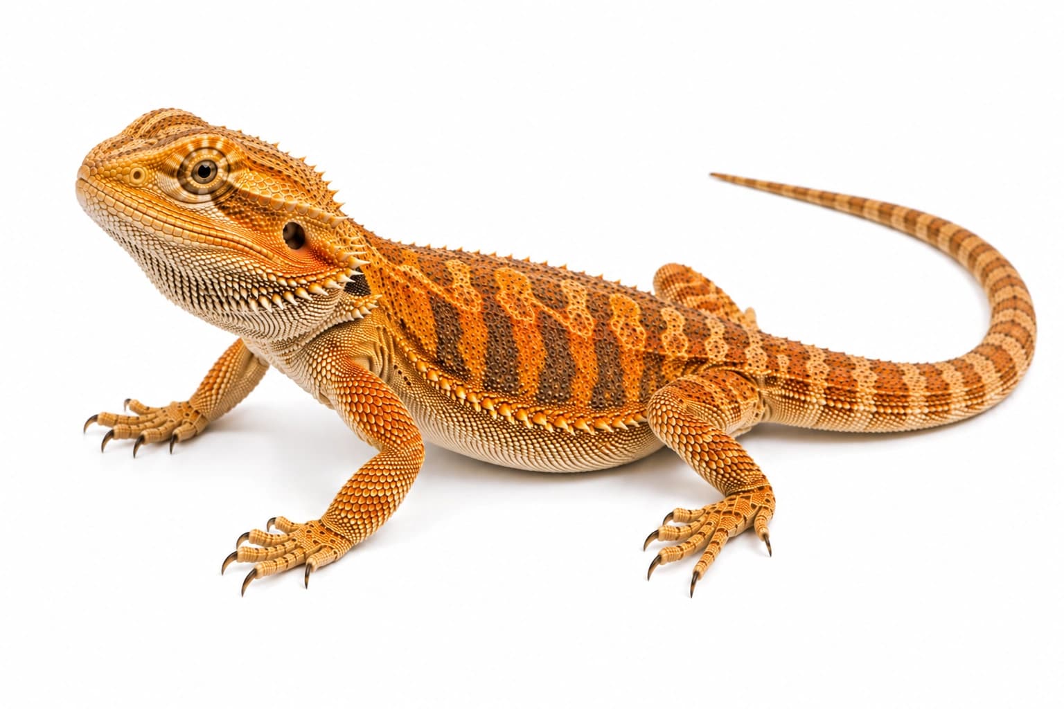 Tiger Bearded Dragon morph